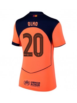 Billige Barcelona Dani Olmo #20 Tredjedrakt Dame 2025-26 Kortermet